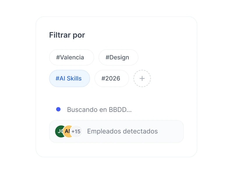 Búsqueda por skills en la base de datos