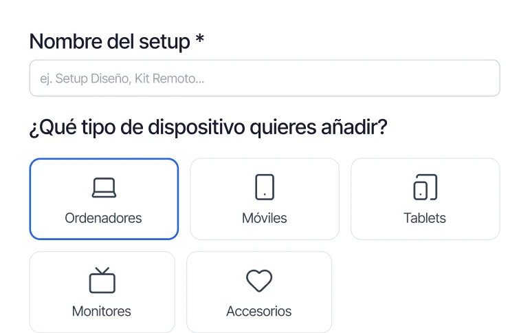 Asignación de dispositivos sin fricción