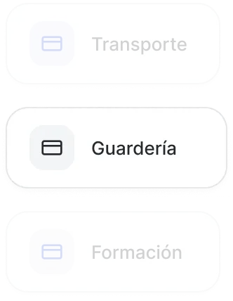 Asignación de tarjetas de retribución flexible
