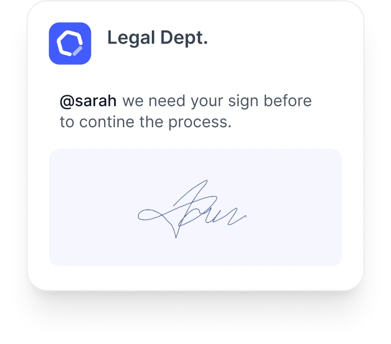 Widget de firma electrónica
